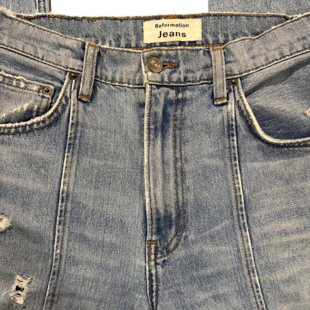 Reformation high waisted flare leg - Picture 3 of 8